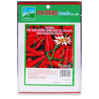 Hạt giống ớt chỉ thiên siêu cay Phú Nông - 0.1g