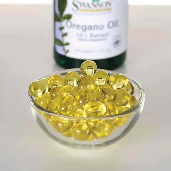 Viên uống Swanson Oregano Oil 120 viên 10:1 Extract chiết xuất từ rau kinh giới Cosin Store