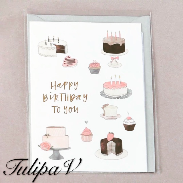 Thiệp sinh nhật đẹp TulipaV wish1833 T104
