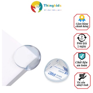 Combo 04 miếng bịt góc bàn silicol - Thingkids
