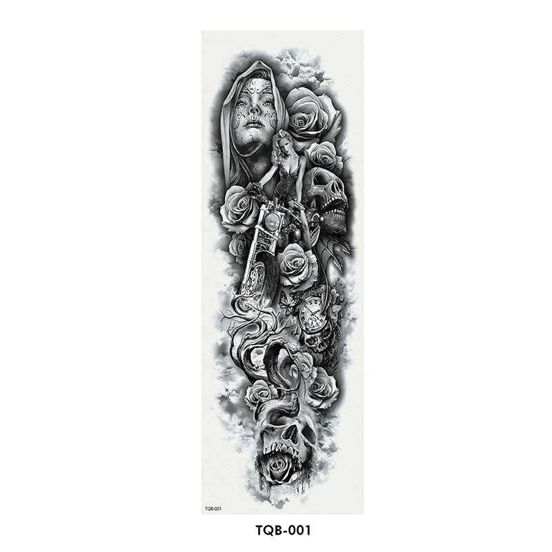 Hình Xăm Dán 3D Tạm Thời Chống Nước Cho Nam Nữ