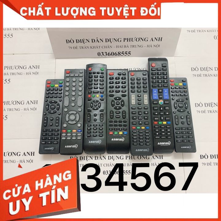 Điều khiển asanzo chọn mẫu