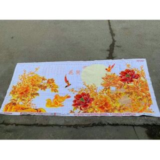 Tranh đính đá. tranh chưa thành phẩm. tranh đính đá