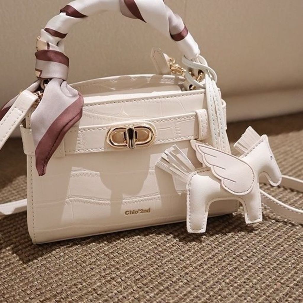 Nanfeng chio2nd Túi Đeo Chéo Kelly Kết Cấu Cao Cấp Thời Trang Mùa Hè Kiểu Mới Dành Cho Nữ