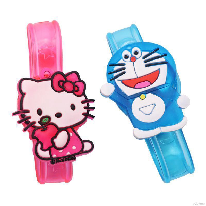 Đồng hồ đeo tay Hello Kitty/mèo Hello Kitty dạ quang cho bé