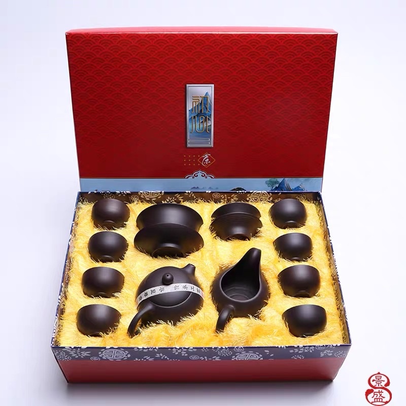 Bộ ấm trà bằng gốm sứ cao cấp 8 ly, Quà tặng tân gia,đồng nghiệp ý nghĩa