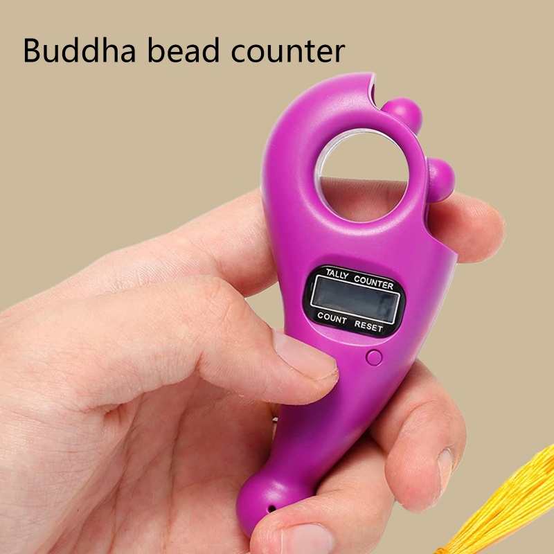 Máy Đếm Hạt Kỹ Thuật Số Tasbih Cầu Nguyện Di Động Tiện Dụng Cho Thiền Định Cầu Nguyện