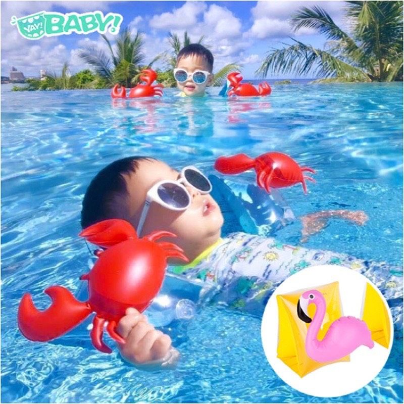 Phao tay cho bé tập bơi | phao tay trẻ em đi bơi đi biển