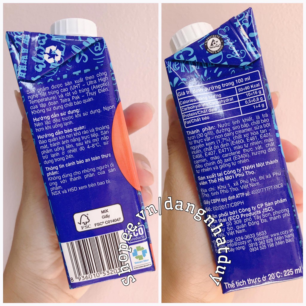 {1 LỐC} TRÀ SỮA Cozy Đào 🍑Matcha 🌿 | BigBuy360 - bigbuy360.vn