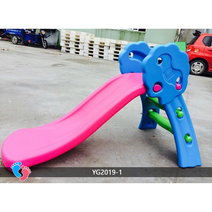 Cầu trượt tuột bóng rổ BABY PLAZA YG2019-1