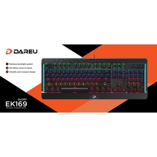 Bàn phím cơ gaming dareu ek169 104key