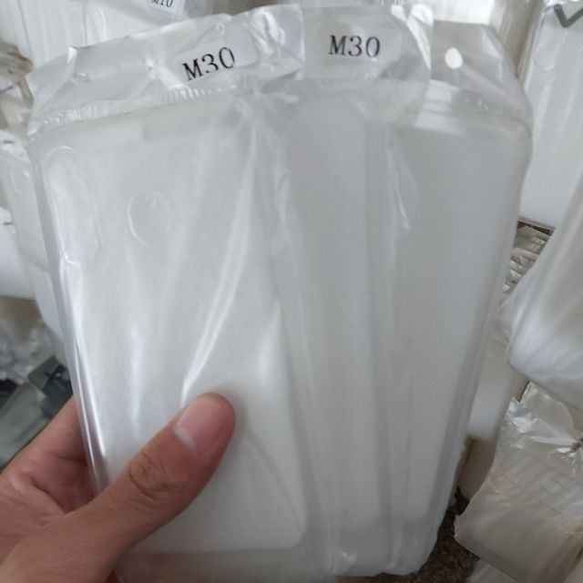 Bộ 3 chiếc ốp lưng cho galaxy M30 silicon trong suốt siêu mỏng(loại tốt)