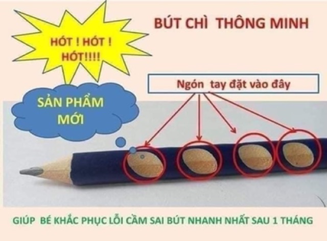 Bút chì định vị 2b (hộp 12 cây, tặng gọt chì)