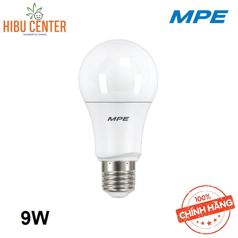 Đèn LED Bulb Cảm Biến Chuyển Động MPE 9W Ánh Sáng Trắng – Hàng Chính Hãng – HIBUCENTER