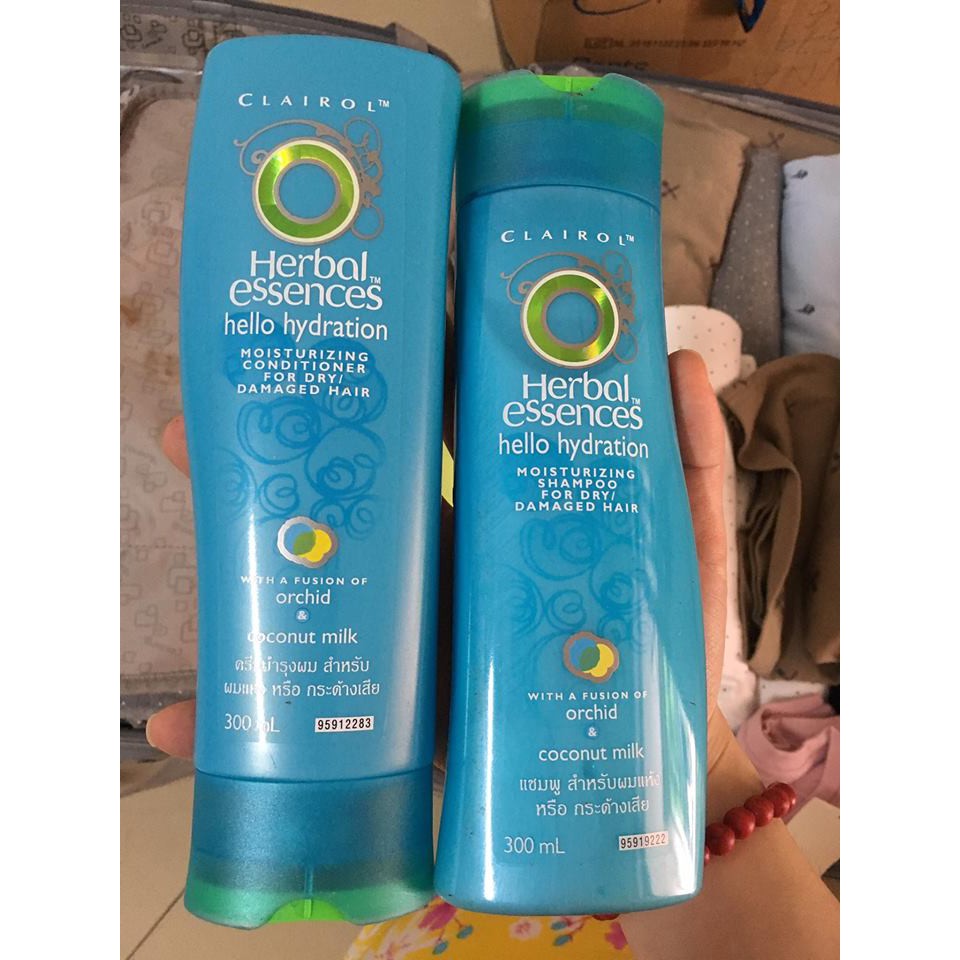 Combo 2 cặp dầu gội - xả Herbal Essences loại to