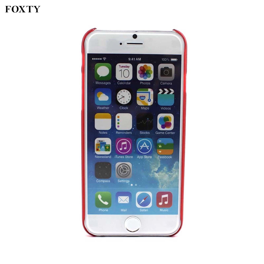 Ốp điện thoại nhựa màu đỏ dành cho iPhone 6 4.7