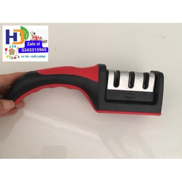 ( CÓ HỘP) DỤNG CỤ MÀI DAO 3 LƯỠI SHARPENER CAO CẤP