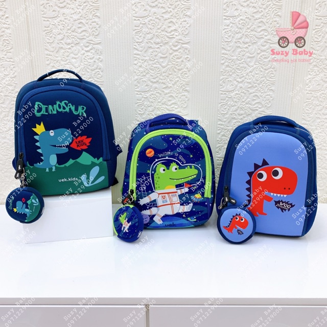 BALO UEK Cartoon 2019 Siêu Nhẹ Cho Bé - Hàng Chính Hãng