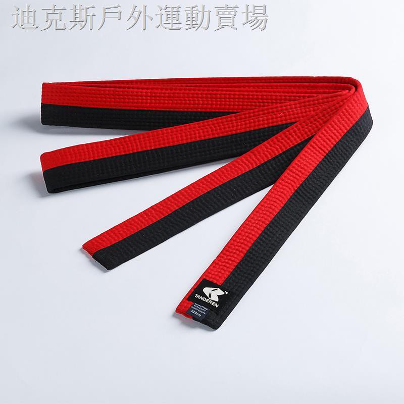 Dây Đai Cotton Tập Võ Taekwondo Thêu Chữ Màu Đỏ / Đen 5cm