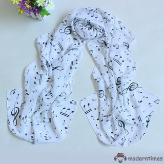 Khăn quàng cổ in hình nốt nhạc thời trang