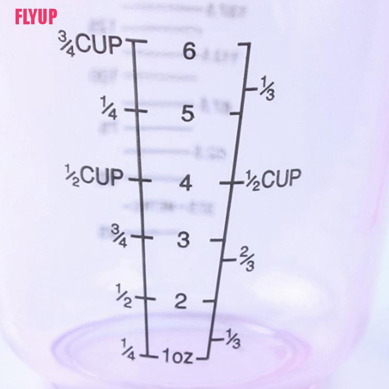 Cốc Đong Chất Lỏng Bằng Nhựa Trong Suốt Có Tay Cầm Thể Tích 150ml