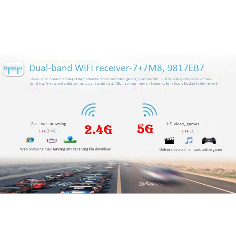 AR5B22 Wireless Network Card, 300M 5G Dual-Band Game 4.0 Bluetooth Mini Wireless Network Card