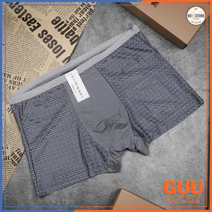 [𝗖𝗢𝗠𝗕𝗢 𝟰 𝗖𝗔́𝗜] Quần Lót Nam kiểu dáng Boxer, Tam Giác MUJI QSL12