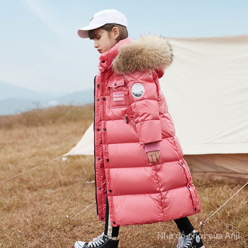 Long Thick Coat Girls Kids Long Coat