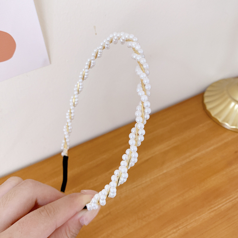 Cài tóc đính ngọc trai nhân tạo/Kẹp tóc thiết kế đơn giản cổ điển phong cách Pháp - Hàn 2020 dành cho bạn nữ