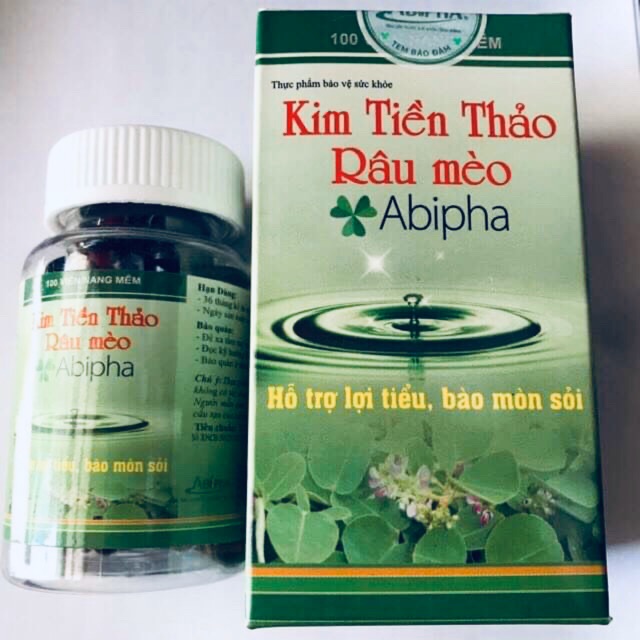 Kim tiền thảo râu mèo 100 viên (tiểu bí, khó tiểu, sỏi thận, sỏi bàng quang, sỏi mật, sỏi niệu quản..)