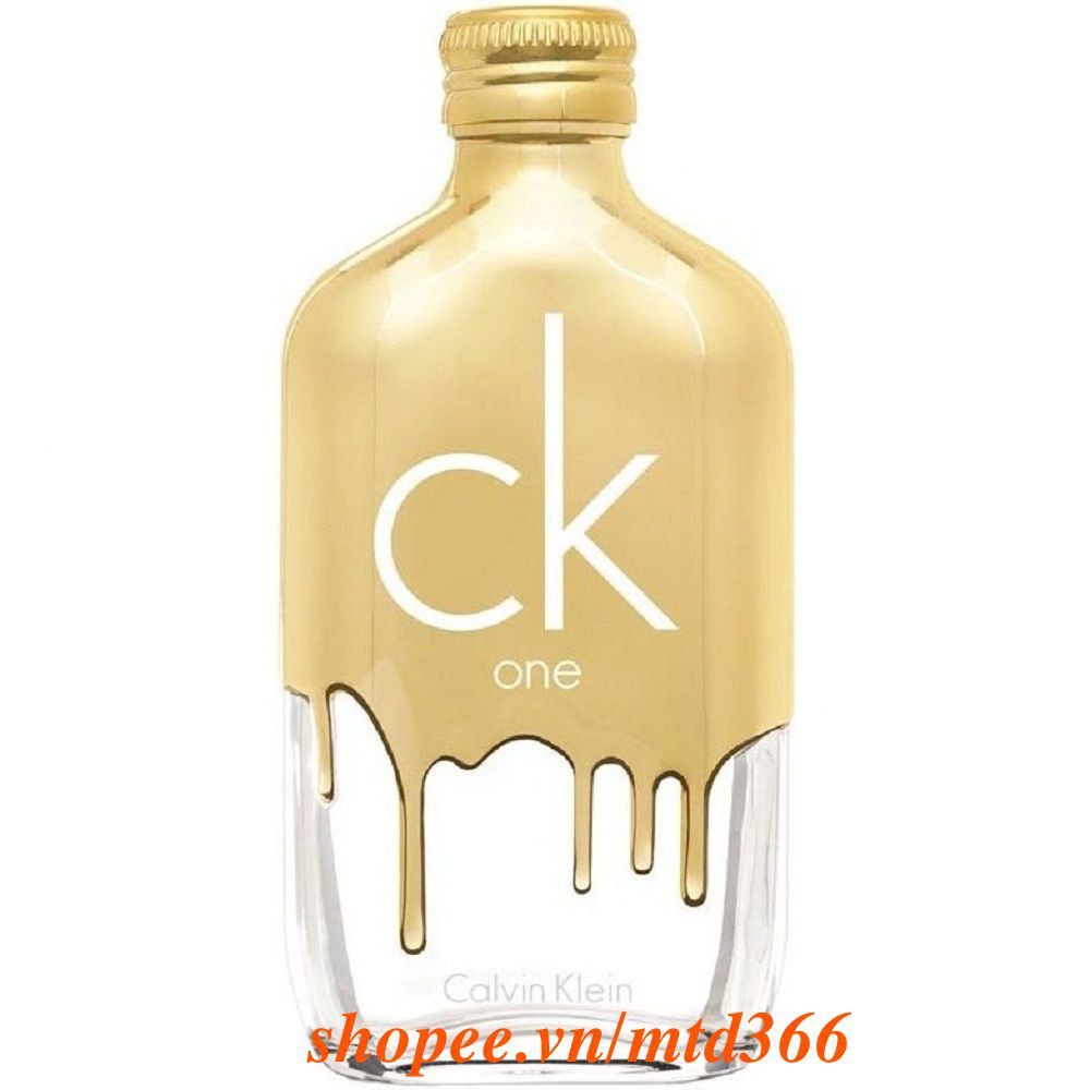 Nước Hoa Unisex 200Ml Calvin Klein Ck One Gold Chính Hãng.