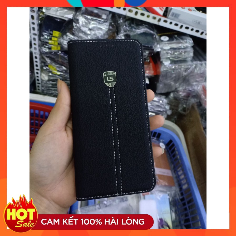 Bao da có ngăn cài thẻ Samsung M30S/ Hiệu Lishen