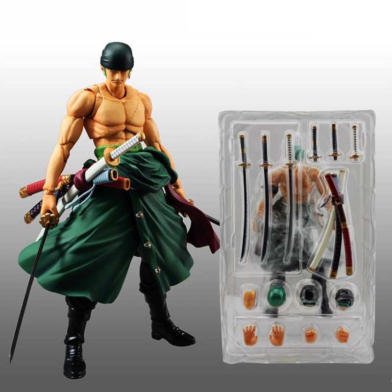 Mô hình - Figma SHF Roronoa Zoro khớp cao 18cm - One Piece