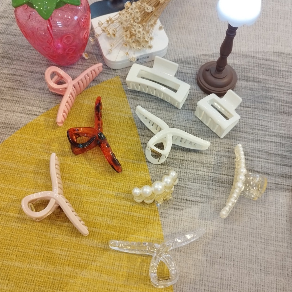 Kẹp Tóc Càng Cua Nữ Hàn Quốc Phong Cách Vintage
