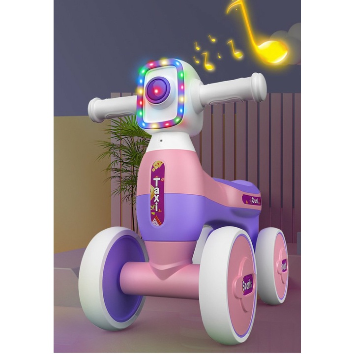 Xe chòi chân thăng bằng cho bé Happy Baby