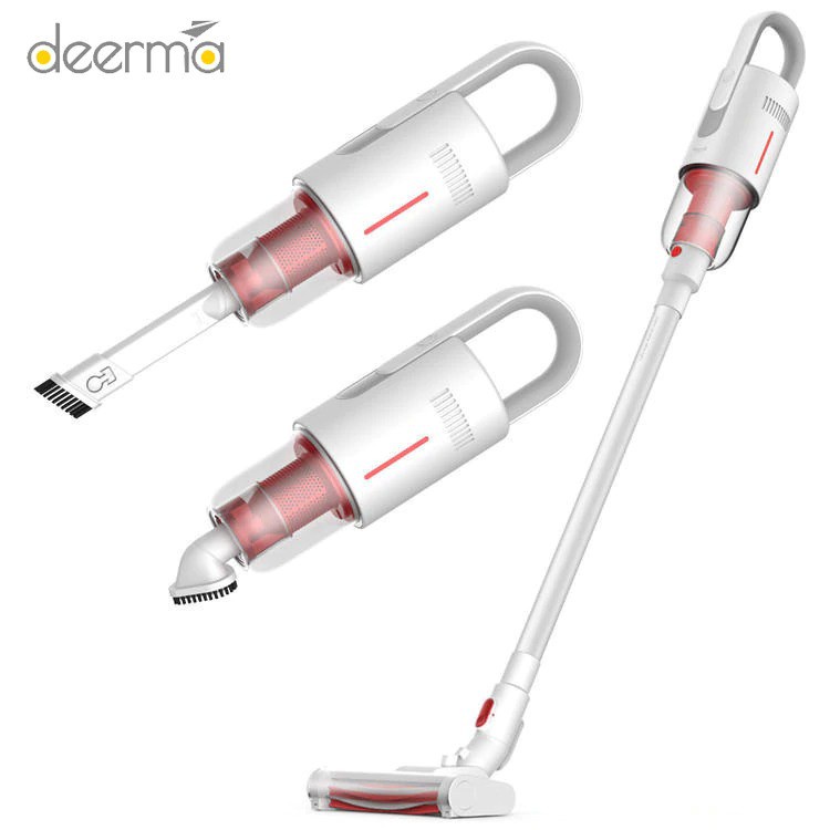 Máy hút bụi cầm tay Deerma VC20plus không dây pin 2200mAh lực hút 8000Pa khỏe, hút sàn, nệm, đệm, ô tô cực tốt