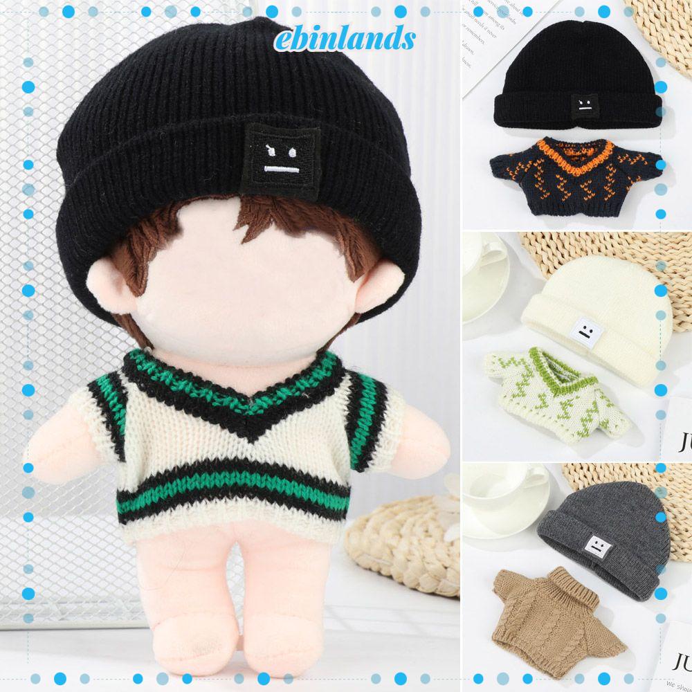 Bộ phụ kiện quần áo len búp bê 20cm DIY