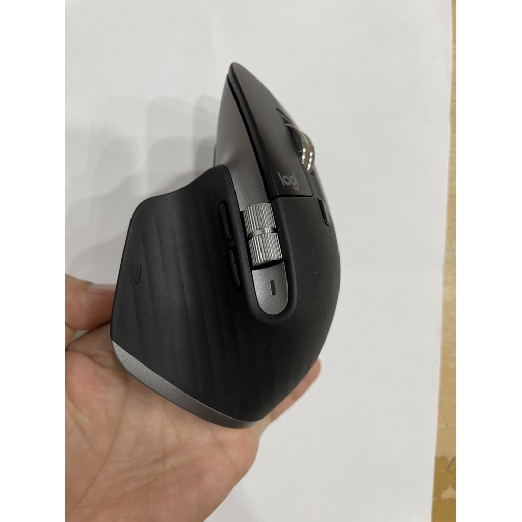 Chuột máy tính không dây Bluetooth Logitech MX MASTER 3 (dành cho Mac) Màu Đen phối Xám