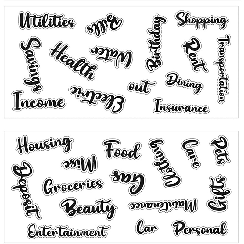 Sổ tay A6 bìa da PU có 6 vòng giữ giấy ghi chú lên kế hoạch kèm túi đựng