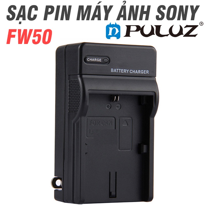 Sạc pin máy ảnh sony FW50 hãng puluz sạc 1 pin