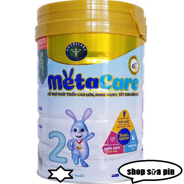 Sữa bột Meta Care số 2 lon 900g