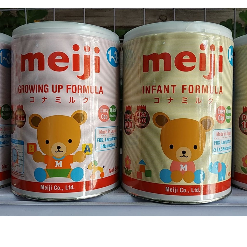 Sữa Meiji số 0, 9 800g ( Date 2022) ( nhập khẩu chính hãng nhật)