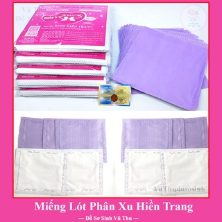 Tấm lót phân xu hiền trang, tấm lót chống thấm cho trẻ sơ sinh 3 lớp loại đẹp