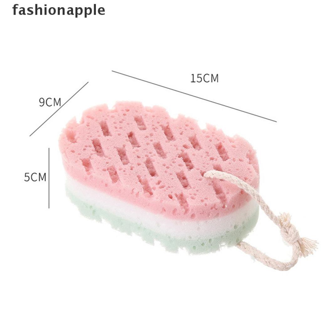 Bông tắm bọt biển mềm mát xa dưỡng ẩm làm sạch da tiện lợi