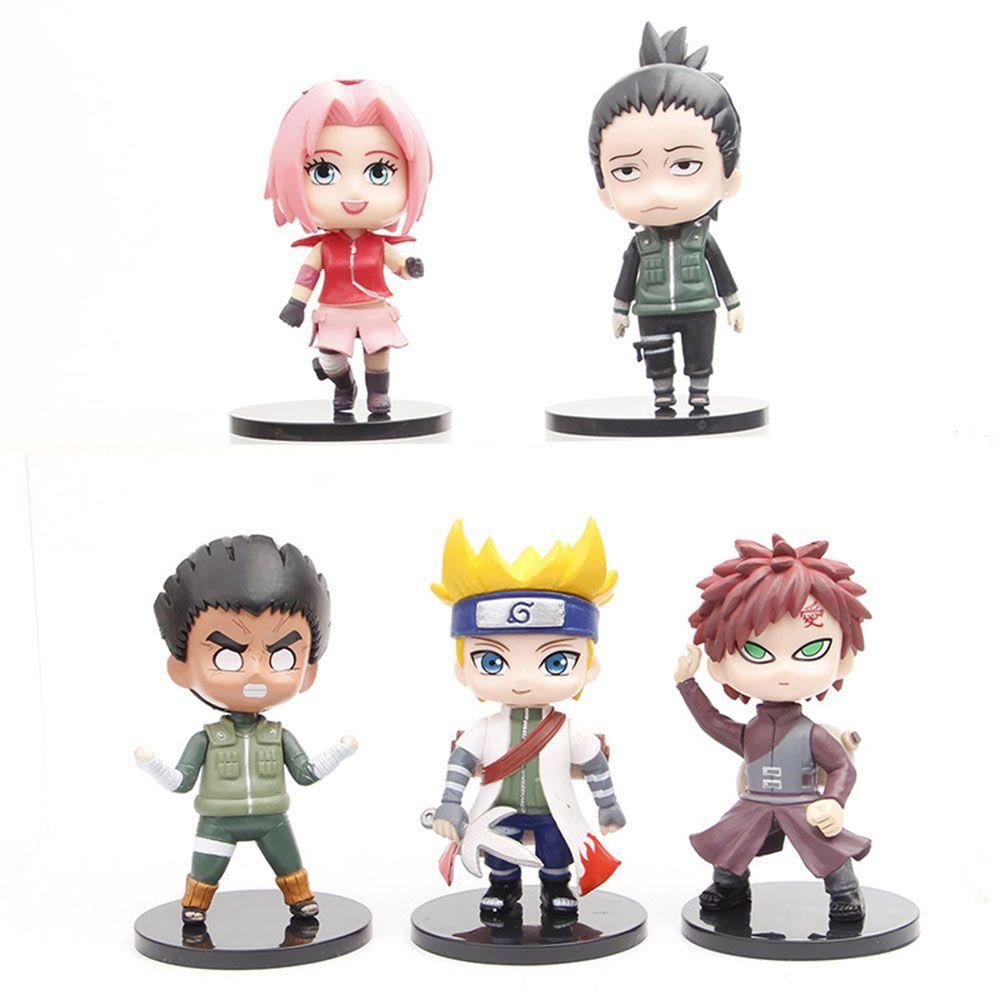 Bộ 5 Mô Hình Nhân Vật Trong Naruto Dùng Trang Trí
