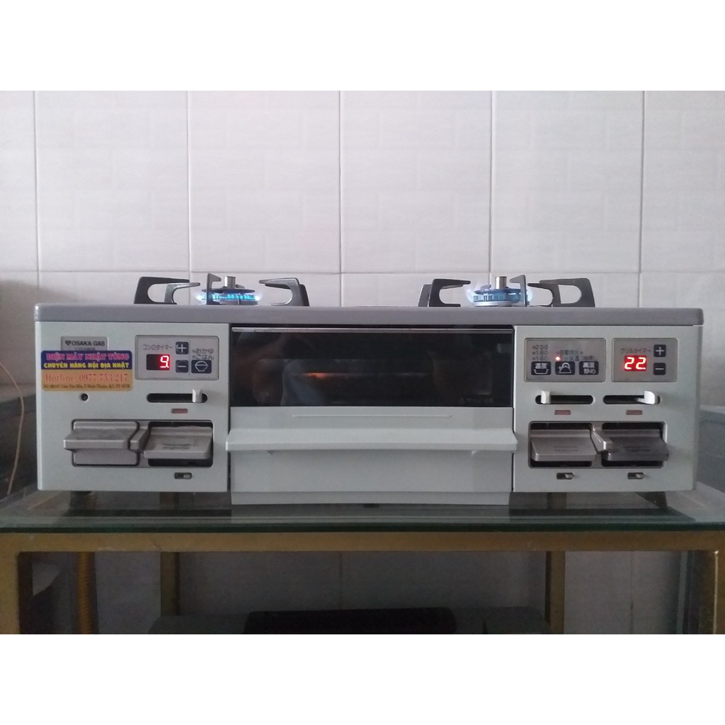 BẾP GAS OSAKA FULL CHỨC NĂNG HẸN GIỜ TẮT BẾP NẤU HÀNG NHẬT BÃI