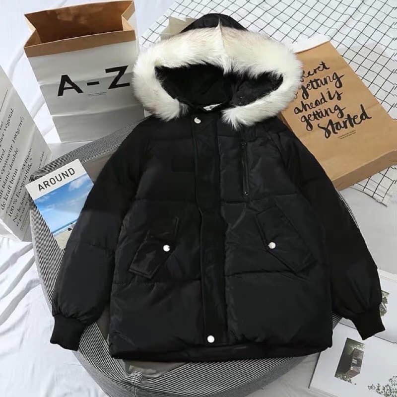 Áo phao áo khoác béo kèm mũ hàng siêu dày sale trái mùa giá rẻ | BigBuy360 - bigbuy360.vn