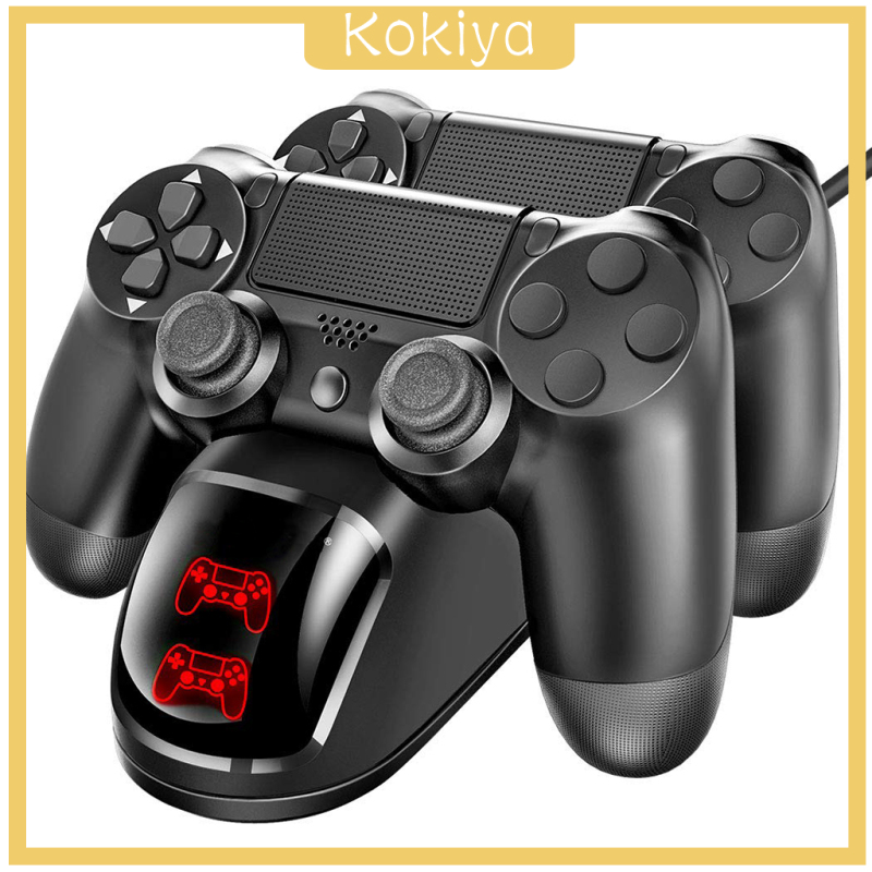 Đế Sạc Đôi Không Dây Kokaya Ps4 Cho Tay Cầm Chơi Game Ps4 Pro