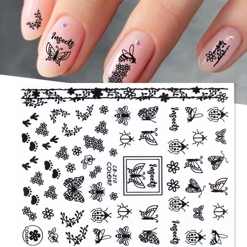 Miếng Dán Trang Trí Móng Tay Hình Hoa 3D Màu Trắng Thời Trang DIY