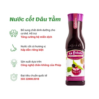 Nước cốt Lafresh Dâu tằm (Mulberry Concentrate) 650ml